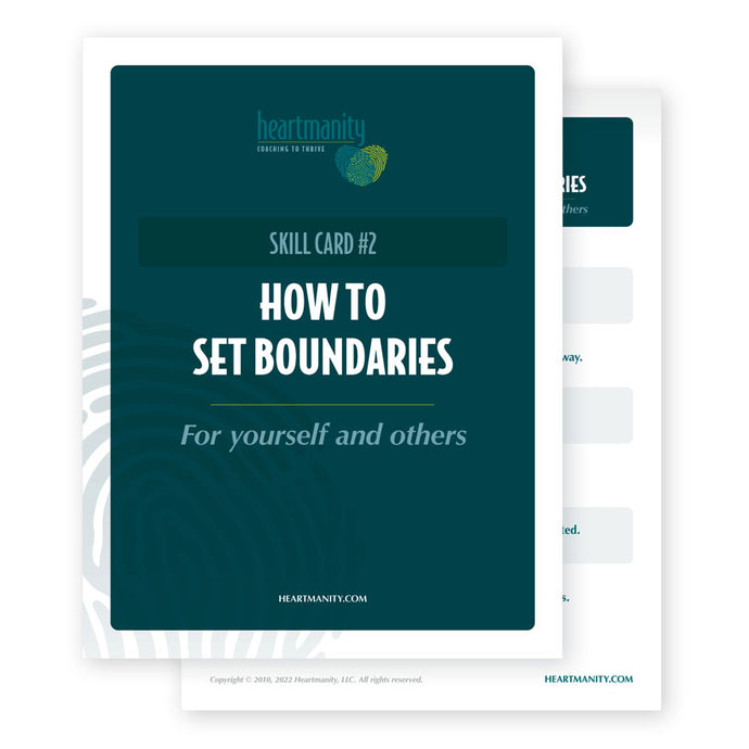 Skill Card #2: How to Effectively Set Boundaries